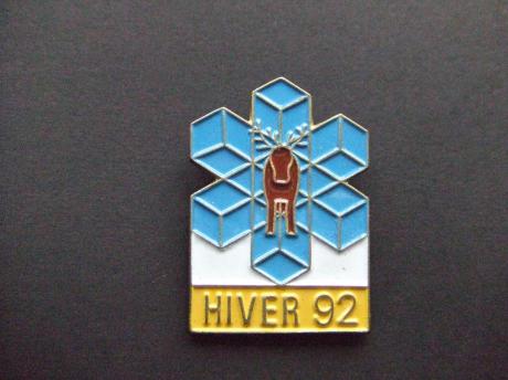 Hiver 1992 Olympische winterspelen Albertville Eland